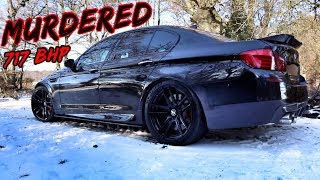 THIS 717BHP MURDERED BMW M5 IS A WIDOW MAKER [upl. by Vig638]