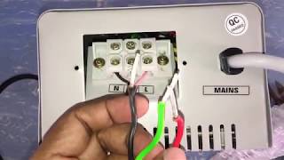 Microtek 15 tom AC stabilizer connection amp first use [upl. by Enila173]