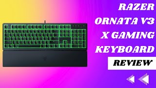 Razer Ornata V3 X Gaming Keyboard LowProfile Precision  Review [upl. by Swope84]