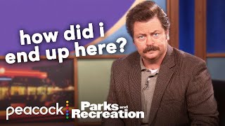 Ron gives advice as a show host naturally  Parks and Recreation [upl. by Ahter]