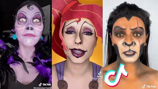 Disney Characters Makeup  TikTok Compilation ✨ [upl. by Leinod514]