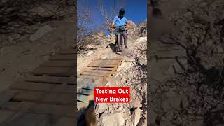 Mountain Biking  New Brakes but this happened mtb nobrakes stoppie jameseyboi2132 [upl. by Gwenora302]