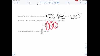 Linear Algebra 2  421  Orthogonal Bases Video 2 [upl. by Anelram280]