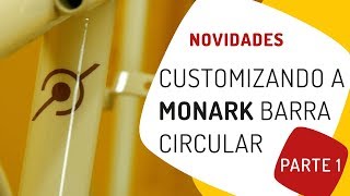 Customizando a Monark Barra Circular  Parte 1 de 3 Pedaleria [upl. by Derayne]