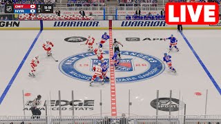 NHL LIVE🔴 Detroit Red Wings vs New York Rangers  14th October 2024  NHL Full Match  NHL 25 [upl. by Lemkul]