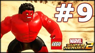 LEGO Marvel Superheroes 2  LBA Episode 9  RED Hulk [upl. by Idhem90]