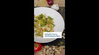 Scharfes Curry mit PistazienReis  Rezepte [upl. by Dearr]