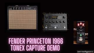 Fender Princeton 1966 Tone Captures [upl. by Sueahccaz]