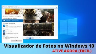 Como Instalar Visualizador De Fotos Antigo No Windows 10 20H2 [upl. by Cleave100]