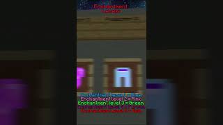 UHC Enchantment Indication Overlay Resourcepack minecraft resourcepacks minecraftuhc [upl. by Jandy617]