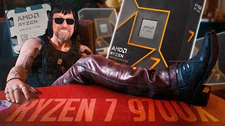 AMD Ryzen 7 9700X ANÁLISE E GAMEPLAY [upl. by Corrianne]