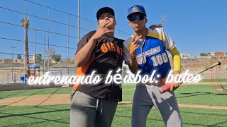 entrenamiento de béisbol pt1 bateo ⚾️ [upl. by Silber]