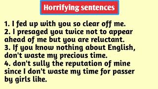 Ku baro ENGLISH Af somali quotHorrifying sentences quot [upl. by Ellette]