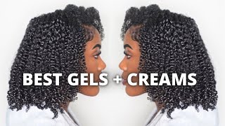 IF YOU WANT BOMB DEFINITION  MOISTURE THESE GELS amp CREAMS ARE FOR YOU BEST FOR NATURAL HAIR [upl. by Yrak]