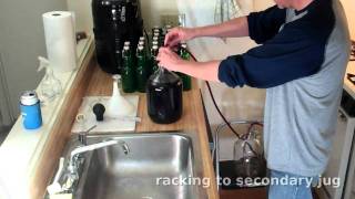 Making Wine from Welchs Grape Juice Concentrate 2 of 2 [upl. by Donaghue]