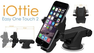 iOttie Easy One Touch 2  Review [upl. by Nalla183]