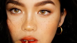 SPRING quotNO MAKEUPquot MAKEUP LOOK  FAUX FRECKLES  Jessica Vu [upl. by Ahusoj398]