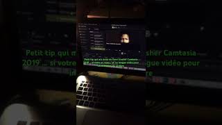 Éviter le plantage de Camtasia 2019 soustitrage dune vidéo conséquente [upl. by Lissa]