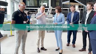 Chancellor Rachel Reeves visits NMIS [upl. by Shulamith]