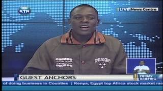 KTN Friday Briefing guest anchor Paul Alfayo Wawire the new millionaire with Betty Kyallo [upl. by Meesan865]