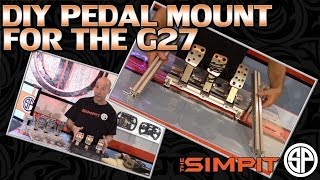 DIY Pedal Mount for Logitech G27 Pedals [upl. by Atwood]