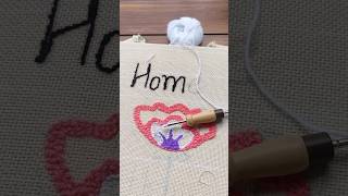 New project punchneedleembroidery punchneedle [upl. by Namilus859]