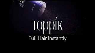 How to Get Thicker Hair Instantly with Toppik Hair Building Fibers [upl. by Ydde]