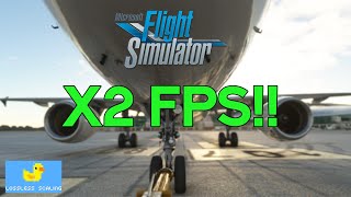 MSFS  DOUBLEZ VOS FPS  Lossless Scaling  Real Airline Pilot [upl. by Zinck]