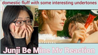 Junji Onlyoneof Be Mine MV Reaction AKA the fluff the lyrics a lot is going on and its good [upl. by Haeluj]