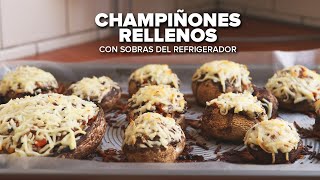 Champiñones rellenos de carne molida  Bien Tasty [upl. by Onin]