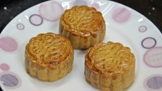 Traditional Mooncakes 月饼  MidAutumn Festival 中秋节  Recipe by ZaTaYaYummy [upl. by Achilles]