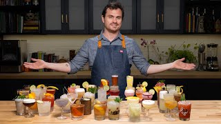 50 Cocktails you NEED to know How to be a better Bartender [upl. by Eitsirk]