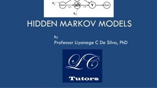 Hidden Markov Models HMM [upl. by Jagir]