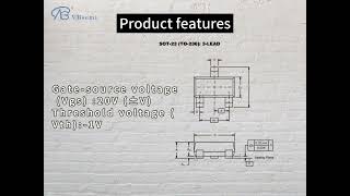 SD3407VB is a SOT23 package PChannel field effect MOS tube [upl. by Balsam841]