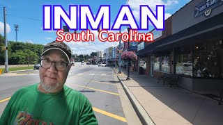 Exploring the Charm of Inman South Carolina A Tour of Historic Downtown 724 [upl. by Penrod]