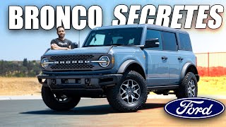 2024 Ford Bronco  Hidden Features amp Depth Tour BADLANDS [upl. by Tewfik]