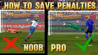 HOW TO SAVE EVERY SINGLE PENALTY IN FC MOBILE 🔥🔥 EASIEST TRICK TO SAVE PENALTIESforyou fcmobile [upl. by Jordanna505]