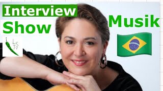 BRASILIANISCHE SÄNGERIN IN DEUTSCHLAND  SHOW UND INTERVIEW  BRASILIEN BRASILIANISCHEMUSIK [upl. by Suellen768]