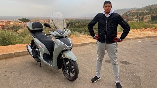 TEST RIDE N°15  HONDA SH 350i LUXE GRISNARDO 2022 BMMOTO 🔥⚡🇲🇦🏍💥هوندا إيس أش دراجة عالمية [upl. by Assirak560]