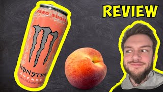 Monster Energy Ultra Peachy Keen Review [upl. by Carmella569]