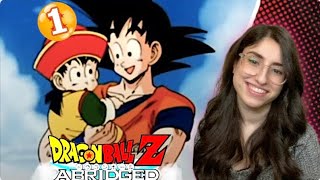 Dragon Ball Z Abridged REACTION  DBZ Abridged Ep 1 [upl. by Haleemak450]