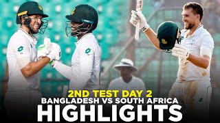 Full Highlights  Bangladesh vs South Africa  2nd Test Day 2  M3H1K [upl. by Bronder]