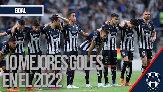 Los 10 Mejores Goles de Rayados en el 2022 GOAL [upl. by Nerita]