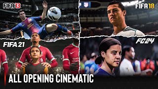 FIFA Opening Cinematic  2013  2024 [upl. by Nilyac941]