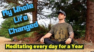 How Meditation Changed my Life  Every Day for a Year [upl. by Rebah776]