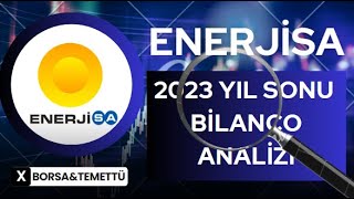 ENERJİSA 2023 YIL SONU BİLANÇO ANALİZİ [upl. by Inajar238]