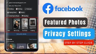 How to quotOnly Mequot Featured Photo on Facebook  Story Highlight Privacy Settings [upl. by Addia]