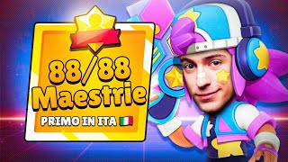 PRIMO in ITALIA a FINIRE TUTTE le MAESTRIE ORO 3 su BRAWL STARS [upl. by Animahs]