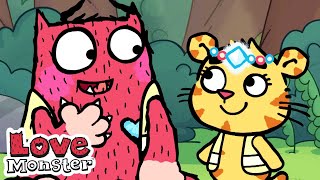 Love Monster and Friends Sleepover Night  Videos for Kids [upl. by Nnylireg]