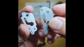 Vosteed Mini Nightshade  disassembly and reassembly knifemaintenance tutorial [upl. by Dun26]